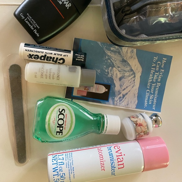 USAir Deluxe first class airline toiletry kit vintage w original unused content - Picture 8 of 8